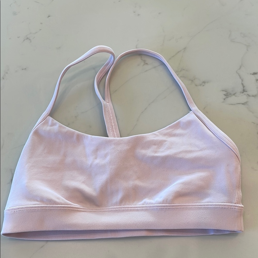 lululemon athletica Light Pink Sports Bra